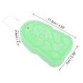 thumbnail image 4 of Unique Bargains Cute Penguins Pattern Bath Sponge Body Scrubber 1 Pc Cyan, 4 of 6