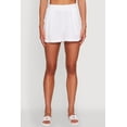 thumbnail image 3 of Womens Trendy Gauze Knit High Waisted Shorts, 3 of 4