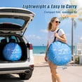 thumbnail image 6 of RELOIVE Pop Up Beach Tent 3-5 Person, UPF 50+ UV Sun Shelter with Zippered Privacy Door, Instant Portable Shade Tent for Camping, 6 of 8