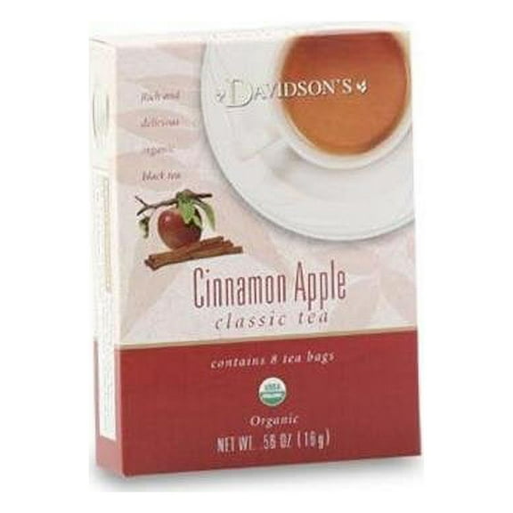 Davidson Organic Tea 2130 Cinnamon Apple Tea- Box of 8