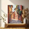 thumbnail image 6 of Italian Street View Canvas Painting/Wall Art，Suitable for Living Room，Bedroom，Dining Room，Office，Hotel Decoration, 6 of 8