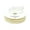 Cream, variant on Sheer Organza Curling Wired Ribbon, 5/8-Inch, 27-Yard