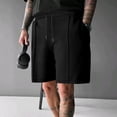 thumbnail image 2 of Pantalones de Tren de Color Sólido de los Hombres, Pantalones de Carrera de Todos los Partidos para la Recreación Al Aire Libre Y el Uso Diario, Piernas Rectas Transpirables, 2 of 6