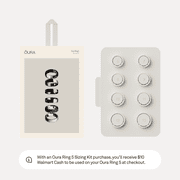 Oura Ring 5 Sizing Kit - Size Before You Buy Oura Ring 5 - Unique Sizing, Not Standard Ring Sizing - Receive Walmart Cash for Oura Ring 5 Purchase