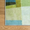thumbnail image 4 of Verdent I Washable Geometric Art Area Rug size 8'x10', Power-loomed, Heavenly Softness with Non-Slipping Backing, 4 of 7
