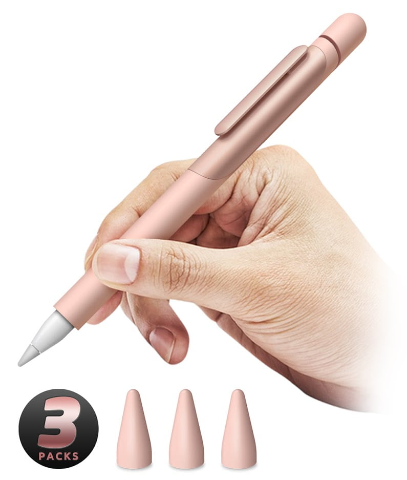 Silicone Hülle Pencil Protective Sleeve Für Apple Pencil 1 Generation iPad Pink 