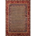 thumbnail image 1 of Ahgly Company Indoor Rectangle Mid-Century Modern Orange Brown Oriental Area Rugs, 2' x 4', 1 of 6