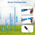 thumbnail image 4 of Soccer Agility Training Poles Equipment |Adjustable Soccer Equipment for Training Includes 6 Flexible Agility Poles, 4 of 8
