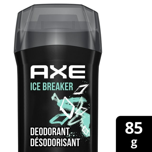AXE Ice Breaker Deodorant Stick for 48-Hour Lasting Fragrance, Mandarin & Mint, Aluminum-free Deodorant, 85g