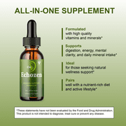 (5 Pack) EchoZen Drops, EchoZen Premium Wellness Support Liquid Supplement (10oz)