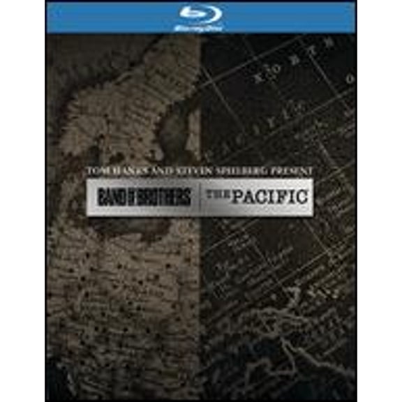 Pre-Owned Band of Brothers/The Pacific [Blu-ray] [13 Discs] (Blu-ray 0883929715855)