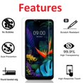 thumbnail image 3 of Vultic [3 Pack] Screen Protector for LG Q60 [Case Friendly], Tempered Glass Film Cover, 3 of 5