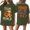 Army Green, variant on Team Punch T-Shirt,Shirts for Women Trendy,Monkey Punch Tops for Women,Short Sleeve Shirts for Women,Women's Fashion Casual Printed Short Sleeve Round Neck Pullover Tops,Army Green,Large