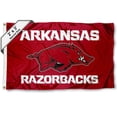 thumbnail image 1 of Drapeaux et Bannières Universitaires Co. Arkansas Razorbacks Drapeau 2x3 Pieds, 1 of 4