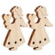 thumbnail image 2 of 10 Uds. Placas colgantes de madera DIY artesanía hecha a mano suministros de decoración de árbol de Navidad de Año Nuevo (NO.8), 2 of 9