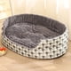 thumbnail image 1 of Puppy Supplies Indoor Dog Bed Accessories Kennel Canil Enclose Dog Bed Camping Cat Shop FurnitureCasa Perro Pet Products MR50GS ShopWise Round, 1 of 10