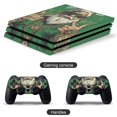 thumbnail image 2 of Decal Skin for PS4 Slim / PS4 Pro / PS4, Whole Body Vinyl Sticker Cover for Playstation 4 Console and Controller (Santa Claus Gang), 2 of 5