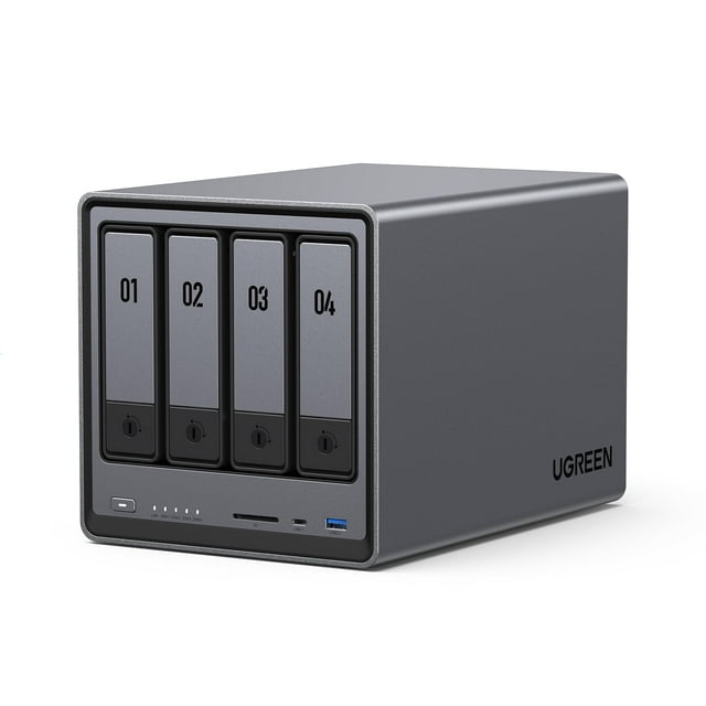 Almacenamiento conectado a la red (NAS) UGREEN NaSync DXP4800 de 4 bahías