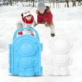 thumbnail image 6 of Winter Outdoor Snowball Maker - Snowman Mold Snow Play Tool, Magical Clip for Snowball Fights, Durable Plastic Snow Mold to Create Perfect Snowball/Snowmen, Random Color Delivery, 9*6*4in, Colorful, 6 of 8