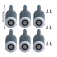 thumbnail image 4 of ZheElen 6pieces Smooth Sliding Experience Guaranteed With Replacement Shower Sliding Pulley High Performance, 4 of 6