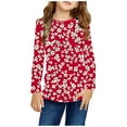 Blczomt Cute Girls' Tees Graphic Long Sleeve T Shirts Casual 2025