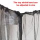 thumbnail image 4 of Monstrate Fly Umbrella Net Outdoor Patio Canopy Insect Mesh Zipper Garden Table Bug Screen Jardín y Patio, 4 of 6