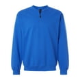 thumbnail image 4 of Unisex Softstyle Midweight Fleece Quarter-Zip Sweatshirt, 4 of 6