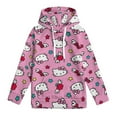 thumbnail image 5 of Hello Kitty Hoodie 3D Print Pullover Hooded Long Sleeve Sweatshirts Tops Blouse with Pocket for Boys Girls S, 5 of 6