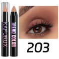 thumbnail image 3 of 24 Colors Pearlescent Glitter Eyeshadow Eyeliner Pencil Waterproof Matte Nude Eye Shadow Eye Makeup Shimmer Highlighter Pen Tool, 3 of 5