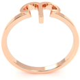 thumbnail image 3 of Aries Zodiac Sign Ring In Solid 14k Rose Gold, 3 of 6