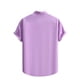 thumbnail image 4 of pstuiky camisetas para hombre, Blusa de manga corta con cuello redondo y empalme irregular para hombre camisetas de hombre xl, 4 of 4