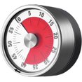 thumbnail image 1 of Queen King Kitchen Timer Magnetic,visual Timer For Kids,60-minute Visual Countdown Timer With Loud Alarm,magnetic Back Stainless Steel Face,kitchen Ti, 1 of 5