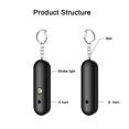 thumbnail image 4 of Safety Alarm Pocket Led Flashlight Emergency Alert Button Travel Seniors Personal Protection Device Noise Maker Supplies, 4 of 10