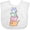 AA-White, variant on Inktastic Kawaii Kitten Stack Boys or Girls Baby Bib