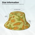thumbnail image 5 of Kdxio Reflective Bucket Hat - Corn Print Bucket Hat for Men,Women, 5 of 9