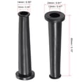 thumbnail image 2 of Unique Bargains Cord Boot Protector Cable Sleeve Rubber 80mm Length Black 2 Pack, 2 of 5
