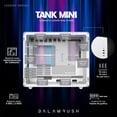 thumbnail image 3 of Gabinete Gamer Balam Rush BR-936040 Mini Torre M-ATX 3 Fan RGB USB-C Blanco, 3 of 6