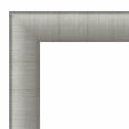 thumbnail image 4 of Amanti Art Elegant Brushed Pewter Narrow Framed Wall Mirror - 18.88 x 22.88 in, 4 of 5