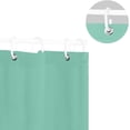 thumbnail image 5 of Cyan Color Shower Curtain for Bathroom Waterproof Fabric Shower Curtains Bathtub Curtain with 12 Hooks, 60 x 72 Inch for Bath Hotel Room Home Decor, 5 of 6