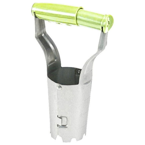 Staron under $5! Multipurpose Sowing Transplanting Tool, Depth Marking Dibber for Bulb Planting Garden, Stainless Steel Gardening Implement