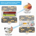 thumbnail image 5 of Plastic Pencil Box Large Capacity Pencil Boxes Clear Boxes with Snap-Tight Lid Stylish Office Supplies Storage Organizer Box Yellow Sunflower Pattern, 5 of 7