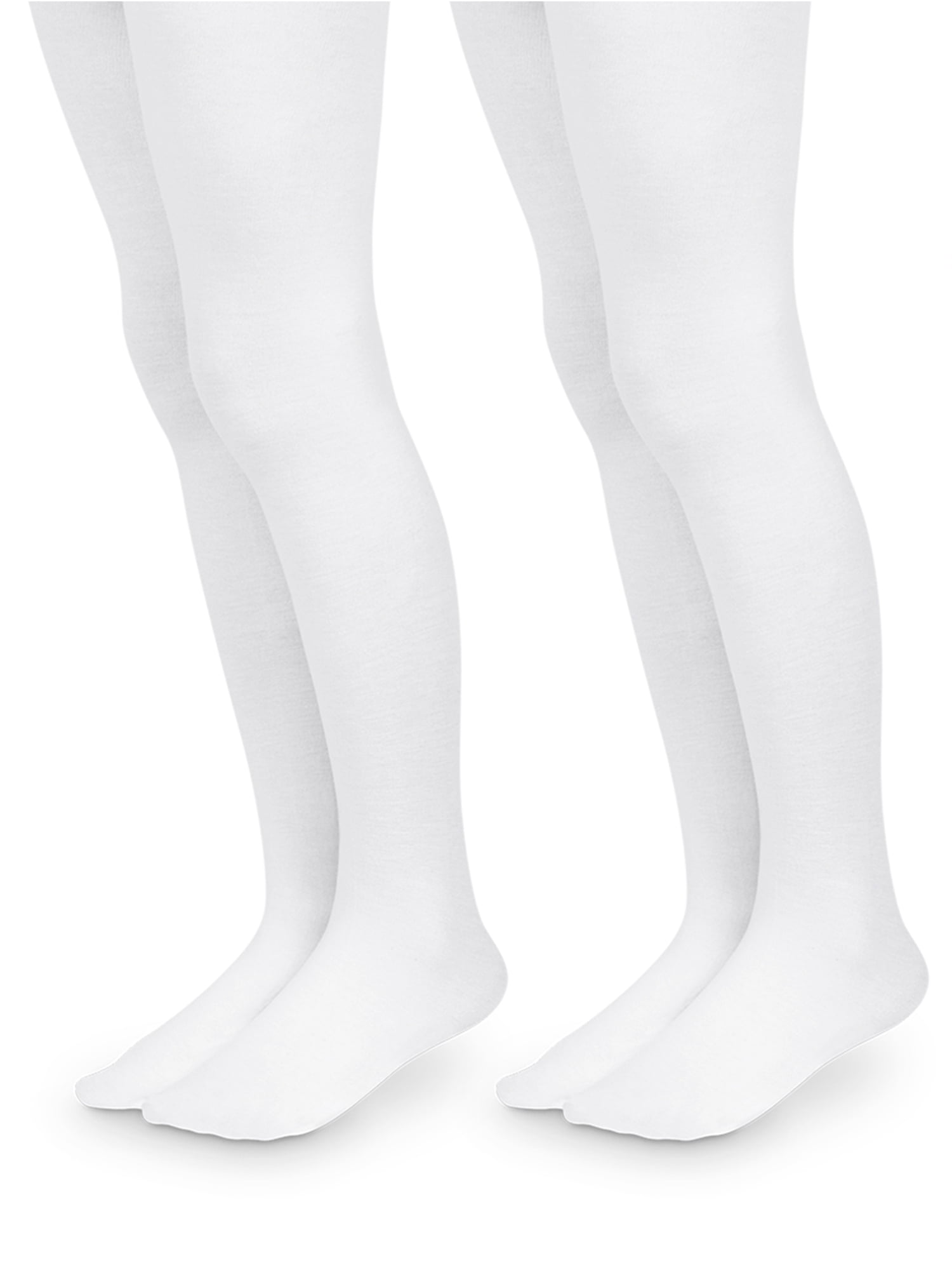 Jefferies Socks Girls Little Smooth Microfiber Tights 2 Pair Pack 