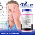 thumbnail image 4 of (2 Pack) VisiLux Pills - Official Vision Vitamins To Promote Eye Health & Wellness, All Natural Eye Health Support Pills, Premium Supplement for Clear Vision, VisiLux Capsule Review (120 Capsules), 4 of 8