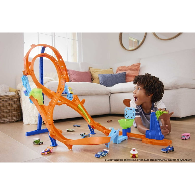 Tall race cheap track toy