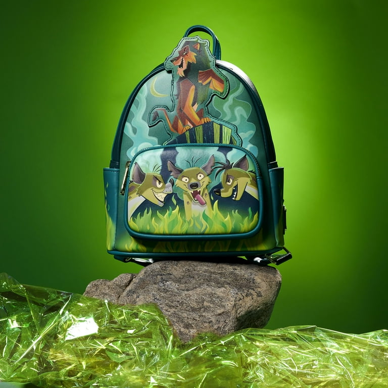Loungefly Villains Lion King Scar Glow in The Dark Mini Backpack Exclusive Loungefly Scar Collection Mini backpack Walmart
