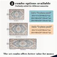 thumbnail image 3 of Kitchen Rugs Sets of 3 Non Slip Washable Kitchen Mats for Floor, Waterproof Kitchen Runner Rug, Floor Mat Carpet for Entryway, Laundry, Sink, Hallway, Bathroom, 3 of 12
