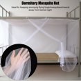 thumbnail image 1 of Mosquitera, Malla Fina De Poliéster Para Cama Contra Insectos Con Correas Para Atar, Para Dormitorio De Estudiantes, Litera Superior E Inferior, 1 of 7