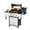 3+1 Butner Silver, variant on LOUAORIS Propane Gas Outdoor BBQ Grill 4-Burner Silver Propane Cabinet Grill with Heat Thermometer