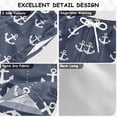 thumbnail image 4 of Dotted Anchors Pattern Swim Trunks Quick Dry Beach Pool Board Shorts Lightweight Stylish Print Sizes 2T to XL, 4 of 8