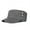 Gray, variant on Men Cotton Army Cadet Combat Hat Duckbill Flat Baseball Military Adjustable Cap